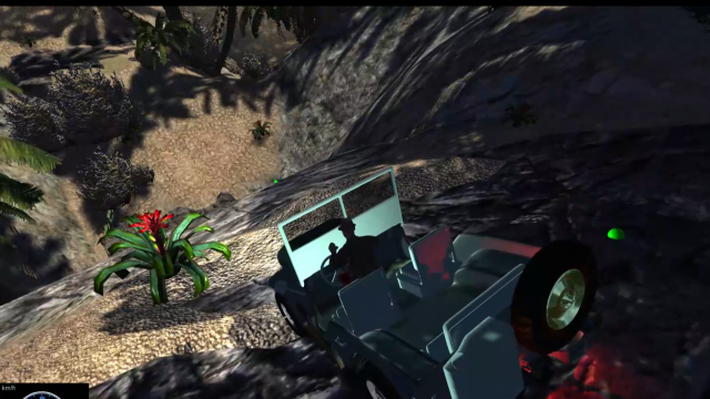 Extrem offroad: Sloped old road vs powerful jeep