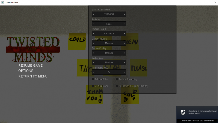 Example in game (I've changed the code from the example code above to avoid conflict with my menu)
