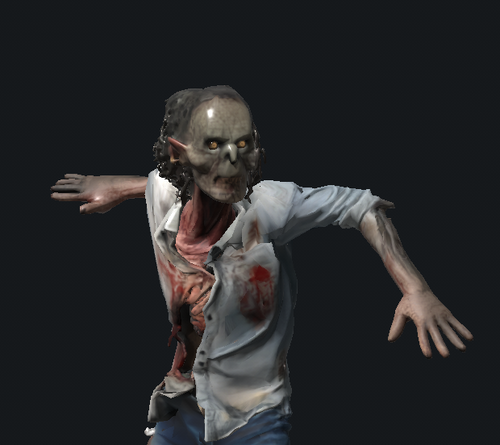 More information about "Animated PBR Goblin Zombie"